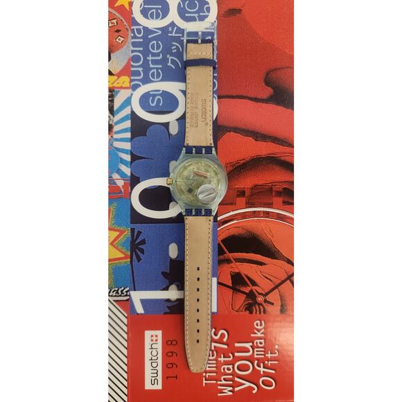 Swatch watch SüDPOL SDG106 1995 Scuba New Old Stock - Picture 6 of 8